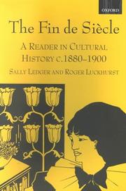 The fin de siècle : a reader in cultural history, c.1880-1900