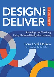 Cover of: Design and Deliver: Planning and Teaching Using Universal Design for Learning