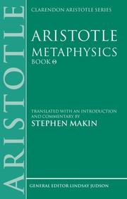 Metaphysics. Book Θ