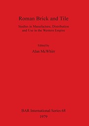 Cover of: Roman brick and tile: studies in manufacture, distribution, and use in the Western Empire
