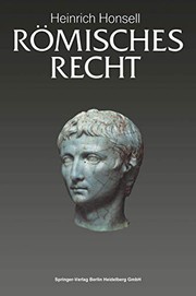 Cover of: Römisches Recht