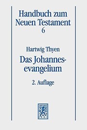 Cover of: Das Johannesevangelium