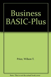 Cover of: Basic-Plus for business by Wilson T. Price