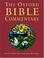 Cover of: The Oxford Bible commentary