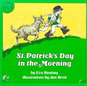 Cover of: St. Patrick's Day in the Morning (Carry Along Book & Cassette Favorites) by Eve Bunting