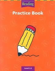 Cover of: Houghton Mifflin Reading Practice Book by 