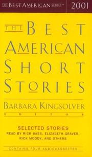 Cover of: The Best American Short Stories 2001 by Katrina Kenison