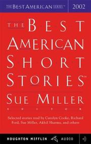 Cover of: The Best American Short Stories 2002
