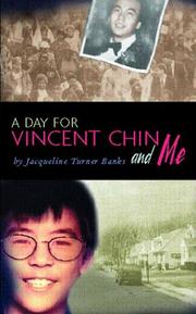 Cover of: A day for Vincent Chin and me