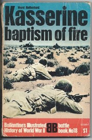 Cover of: Kasserine: baptism of fire.
