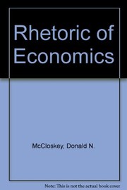 Cover of: Rhetoric of Economics