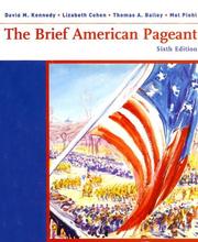 Cover of: Brief American Pageant: A History of the Republic (Student Text)