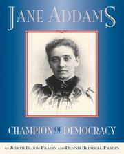 Jane Addams by Judith Bloom Fradin, Dennis B. Fradin