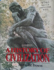 Cover of: A History of civilization by Robin W. Winks ... [et al.].