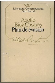Cover of: Plan de evasion