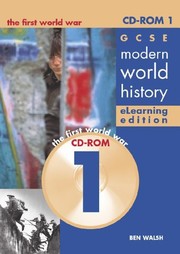 Cover of: Gcse Modern World History Elearning Edition: The First World War (History in Focus)