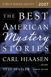 Cover of: The Best American Mystery Stories 2007 by 