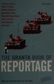 Cover of: The Granta book of reportage