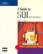 Cover of: A Guide to SQL