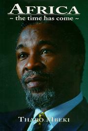 Cover of: Africa by Thabo Mbeki