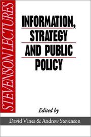 Information, strategy and public policy