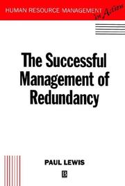 The successful management of redundancy