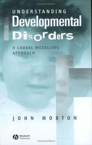 Cover of: Understanding Developmental Disorders: A Causal Modelling Approach (Cognitive Development)