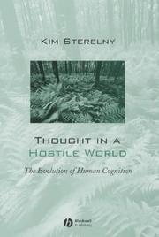 Cover of: Thought in a hostile world: the evolution of human cognition