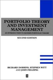 Portfolio theory and investment management