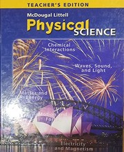 Cover of: McDougal Littel Physical Science (Teacher's Edition) (McDougal Littell Science: Life, Earth, Physical Series)
