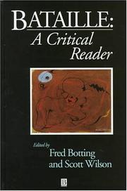 Cover of: Bataille: a critical reader