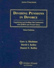 Cover of: Dividing pensions in divorce: negotiating and drafting safe settlements with QDROs and present values