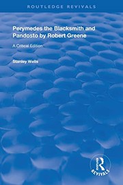 Cover of: Perymedes the Blacksmith and Pandosto by Robert Greene
