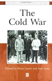Cover of: The Cold War: the essential readings