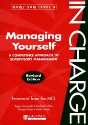 Managing yourself : a competence approach to personal development