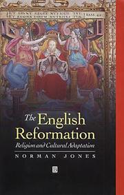 The English Reformation : religion and cultural adaptation