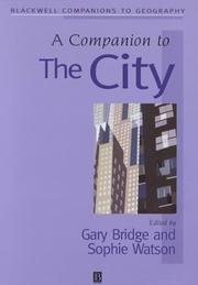 A companion to the city