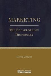Marketing : the encyclopedic dictionary