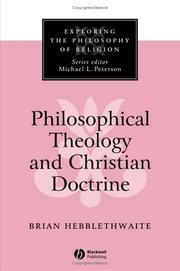 Philosophical theology and Christian doctrine