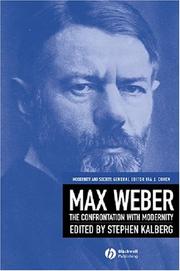 Cover of: Max Weber by Stephen Kalberg