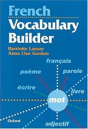 Cover of: French Vocabulary Builder (Vocabulary Builders)