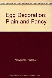 Cover of: Egg Decoration: Plain and Fancy