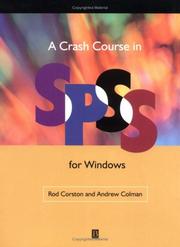 A crash course in SPSS for Windows