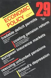 Cover of: A Economic Policy (Ecop)