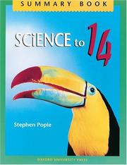 Science to 14. KS3 summary book
