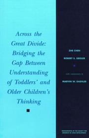 Across the great divide : bridging the gap between understanding of toddlers' and other children's thinking