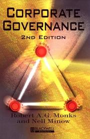 Corporate governance by Robert A. G. Monks, Nell Minow