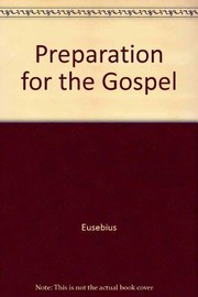 Cover of: Preparation for the Gospel