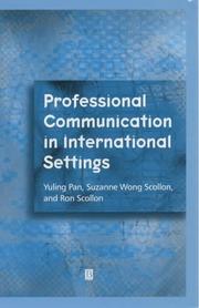 Cover of: Professional Communication in International Settings