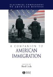 Cover of: A companion to American immigration